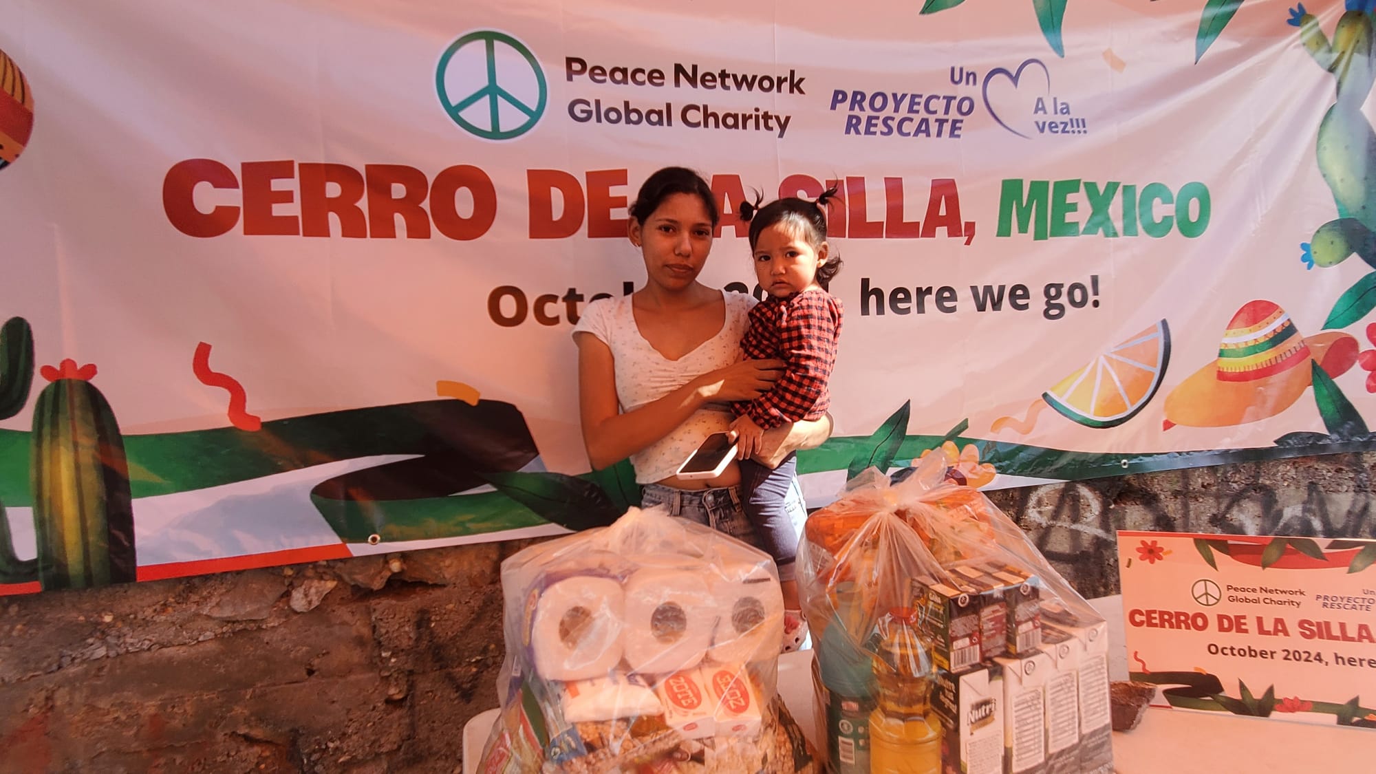 Peace Network’s Charity Trip: Supporting Over 100 Struggling Families in Mexico Amid Economic and Social Hardships