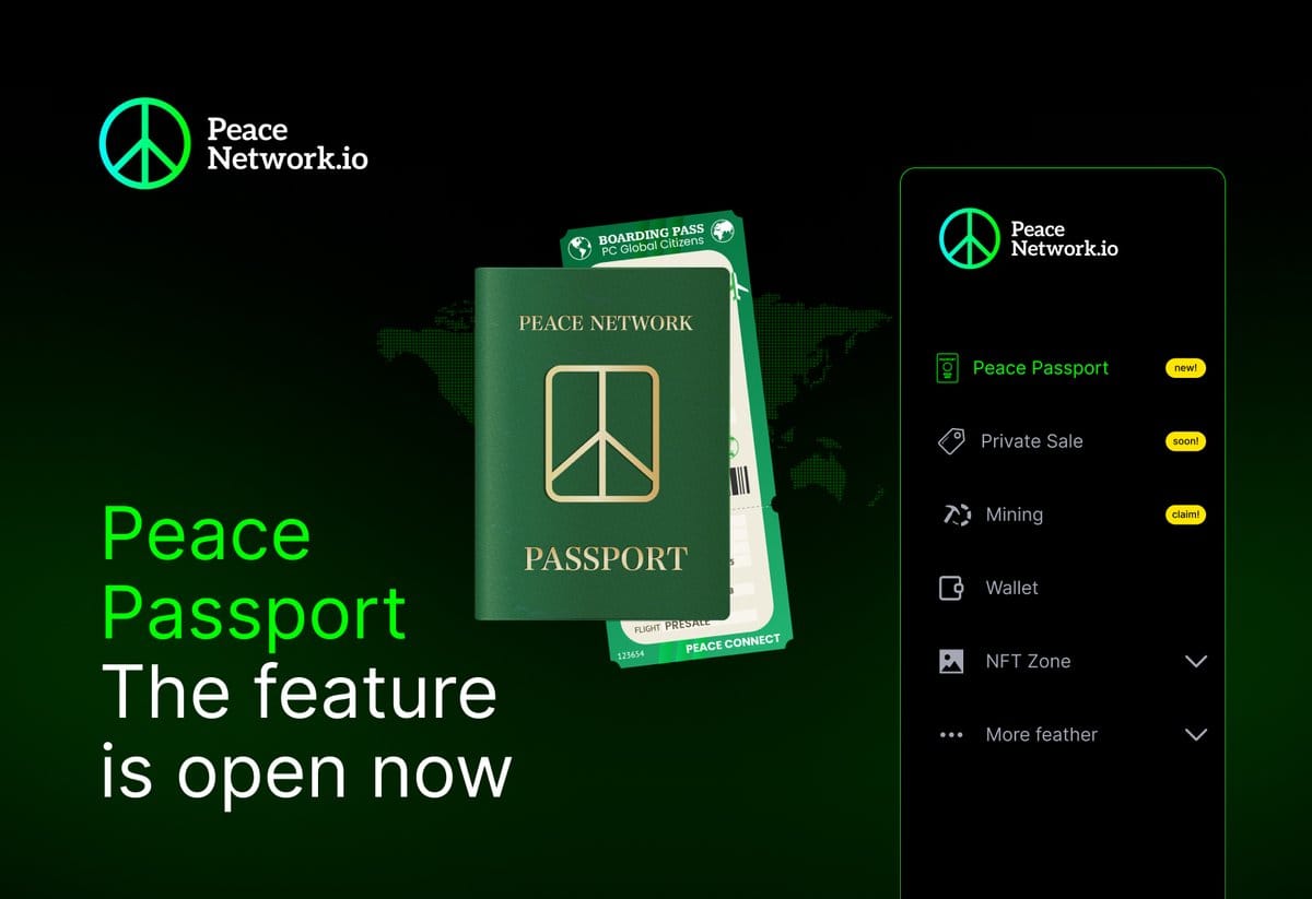 Peace Passport - The New Feature is Open Now!