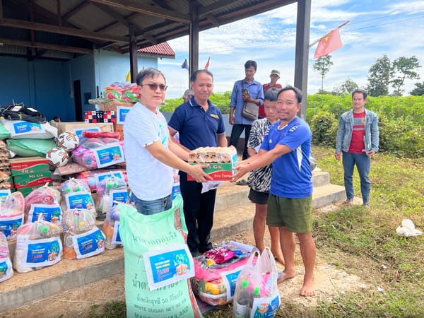 A Heartfelt Appreciation from the Villagers of Laos