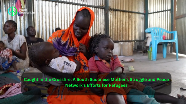 Caught in the Crossfire: A South Sudanese Mother's Struggle and Peace Network’s Efforts for Refugees